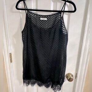 Katherine‎ Barclay sheep black tank top size S